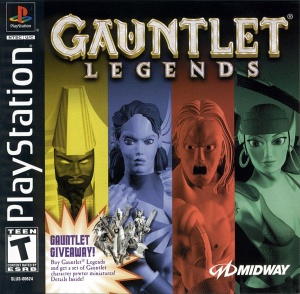 Gauntlet Legends (PS1) Cover